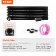 Buy Flexible Pressure Washer Hose 7.6m Pressure Washer Hose 1/4" Connection M22-14mm Threaded Connector 19.1mm Bend Radius, 248.21 bar for Pressure Washer Extension