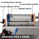 Buy Pneumatic Piston Filling Machine 1000-5000ml Pneumatic Piston Filler 220V/50Hz Single Head Paste Filling Machine with 40L Hopper Volume, for Water/Wine/Milk