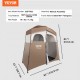 Buy Shower Tent, 210.8 x 106.7 x 210.8 cm, Portable Outdoor Shower Room with Removable Top, Pockets, Hanging Rope, Clothesline, Changing Room for Toilet