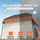 Buy Camping Shower Tent 167.6x167.6x221cm Portable Privacy Shower Room for Outdoor Camping with Removable Lid, Pockets, Hanging Rope, Clothesline, Toilet Changing Room