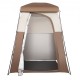 VEVOR Tienda de Ducha para Camping 167,6x167,6x221 cm Cabina de Ducha Portátil de Privacidad para Acampar Exterior con Tapa Extraíble, Bolsillos, Cuerda para Colgar, Tendedero, Vestuario para Inodoro