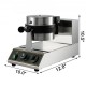 Buy Waffle Machine Commercial Electric Waffle Maker 180° Rotating Design 4pcs 1100W Anti-scalding