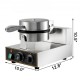 Buy Single Head Non-Stick Waffle Machine Stainless Steel Waffle Maker Electric Heating Waffle Machine Commercial Double-Sided Heating Waffle Machine