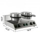 Comprar Maquina Gofres Gofrera Waflera Con Doble Cabeza 2x1200w Comercial Control Independiente