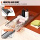 Buy Under Sink Pull Out Organizer 292x419x63.5mm 1 Tier Chrome Steel Sliding Basket Sliding Drawer 13kg Load Smooth Glide for Bathroom Kitchen Organization