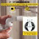 Buy Wall Mount Ceiling Mount Pipe Bracket 12.7 - 30.5 cm Adjustable Pipe Pipes Fixing Accessories Adjustable Pipe Bracket Wall Mount Pipe Brackets Clamp