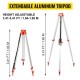 Buy Self-Leveling Rotary Red Laser Level 250m Tripod and Pole Kit for Automatic Levels 5m Foldable Level Tripod for Automatic Levels