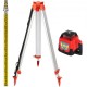 Buy Self-Leveling Rotary Red Laser Level 250m Tripod and Pole Kit for Automatic Levels 5m Foldable Level Tripod for Automatic Levels