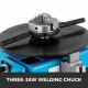 Buy Welding Turntable 10kg, Welding Positioner Chuck 15W, 2-20rpm Tilt Angle 0-90° Welding Turntable 220V/50Hz for Workpiece Clamping