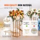 Buy Wedding Flower Stands 4 Pieces 80cm Tall Wedding Flower Rack Geometric Vase Laminated Floral Display Stand for Event Reception, Party Decoration, Weddings