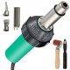 Buy Plastic Hot Air Welding Kit 1600W 50Hz Vinyl Welding Heat Gun 4Pcs 40-600°C PVC Hot Air Gun 3m Cable with 2 Replaced Nozzles for Floors