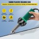 Buy Plastic Hot Air Welding Kit 1600W 50Hz Vinyl Welding Heat Gun 6 Pieces 40-600 °C PVC Hot Air Gun 3m Cable with 4 Replaced Nozzles for Floors