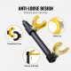 Buy Shock Absorber Spring Compressor Kit 4.5T Steel Spring Tensioner 3 Interchangeable Spring Brackets with Case for Disassembly and Installation of Suspension Springs for Cars