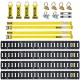 Buy Universal E-track Tie Down Rail Kit 1.52m E-track Horizontal Rail Set 18 Pieces Versatile Steel E-track Tie Down Rails Black E-track Track for Cargo on Trucks Trailers