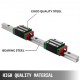 Buy Linear Guide Linear Rail HSR15 x 300mm Linear Bearing Slide Kit with 2 HGH20 300mm Rail Shafts and 4 Pillow Blocks