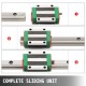 Kaufen Sie Linearführung, Linearschiene HSR15 x 300 mm, Linearlagerschlitten-Set mit 2 300 mm HGH20-Schienenwellen und 4 Pad-Blöcken