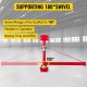 Buy Hoist Support Arm, Max. Load at 750 mm: 300 kg, Load at 1,150 mm: 200 kg, Electric Crane Arm Bracket, 103 x 140 x 180 mm, Hoist Swing Arm, Swivel Range: 180°