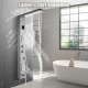 Buy Shower Panel Shower Column Hydromassage Column in Aluminum Shower Hydromassage Shower Stainless Steel Waterfall Shower Panel Color