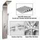 Buy Shower Column 5 in 1 Shower Panel Hydromassage Column in Aluminum Shower Hydromassage Shower Steel Waterfall Shower Panel