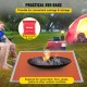 Buy Welding Blanket Fire Blanket 67 x 60 Red Oxide Welding Blanket Adjustable Size 1.5 kg Fiberglass Blanket Protection up to 550 °C