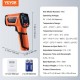 Buy Infrared Thermometer -40°C~1500°C Non-Contact Dual Laser Temperature Gun Handheld Infrared Temperature Gun with Adjustable Emissivity for Metal Melting/Engine(Not for Human)