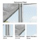 Comprar Jaula Gallinero de Exterior de Acero Galvanizado 2,9 x 1,98 x 1,82 m Gallinero para Exterior con Cubierta de Tejado Gallinero de Malla para Exterior con Comedero Gallinero Grande con Cerradura