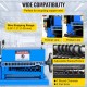 Buy Automatic Wire Stripping Machine 370W 1.5-38mm Cable Stripper Machine with 11 Channels and 10 Blades 15m/min Metal Electric Wire Stripper with Adjustable Handle Metal Frame