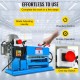 Koop Automatische kabelstripmachine 370 W 1,5-38 mm kabelstripmachine met 11 kanalen en 10 messen 15 m/min Metalen elektrische draadstripper met verstelbare handgreep Metalen structuur