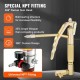 Buy Air Operated Grease Pump 50:1 Pressure Ratio Air Operated Grease Bucket Pump with 4m Hose Grease Gun Lubrication Grease Pump with 360° Grease Gun Head