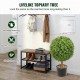 Comprar Planta de árvore topiária artificial de 2 pés com folhas substituíveis para decoração de casa