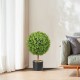 Comprar Planta de árvore topiária artificial de 2 pés com folhas substituíveis para decoração de casa