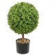 Comprar Planta artificial de árbol topiario de 2 pies con hojas reemplazables para decoración del hogar