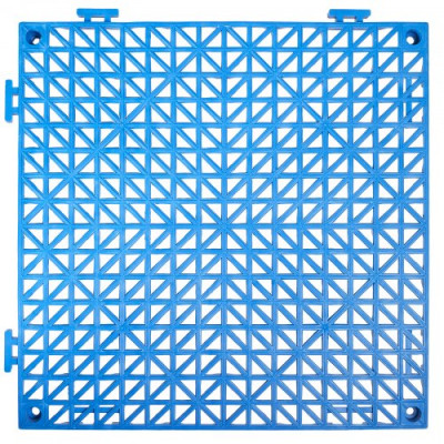 VEVOR Juego de 55 baldosas para piscina de jardín, 30 x 30 x 1,5 cm, baldosas caladas con clip