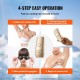 Buy IPL Hair Removal Machine Ice Cooling Painless Laser Epilator 16 J with Automatic/Manual Mode Home Hair Removal 5 Intensity Levels for Legs Arms Armpits Bikini Women