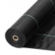 VEVOR Tela para Control de Malezas Tela para Jardín de Alta Resistencia Tela Tejida para Control de Malezas de PP Tela Geotextil para Paisajismo Vellón de Malas Hierbas 1 x 50 m, 100 g/m², Negro