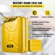 Comprar Jerry Can Bidón de combustible Jerry de 5,3 gal/20 l con pico flexible para automóviles, amarillo