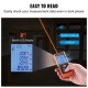 Koop Lasermeter 70 m laserafstandsmeter Precisie 1,5 mm laserafstandsmeter met 99 groepsopslag, ft/m/in/ft+in met 2" LCD-scherm met achtergrondverlichting Meet afstand, oppervlakte en volume