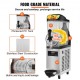 Buy 12L/3.2 Gal Commercial Slush Machine One Bowl Frozen Drink Slush Maker Stainless Steel & PC Control Panel 500W for Restaurants Cafes Bars