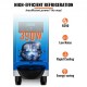 Buy 12L/3.2 Gal Commercial Slush Machine One Bowl Frozen Drink Slush Maker Stainless Steel & PC Control Panel 500W for Restaurants Cafes Bars