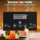 Buy 12L/3.2 Gal Commercial Slush Machine One Bowl Frozen Drink Slush Maker Stainless Steel & PC Control Panel 500W for Restaurants Cafes Bars