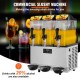 Buy Commercial Slush Machine, 36L/9.6 Gallon Triple Bowl, 150 Cup Margarita Machine, 860W Stainless Steel Margarita Maker, Slush Machine for Party, Coffee Shop