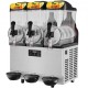 Kaufen Sie Kommerzielle Slush-Maschine, 36 l/9,6 Gallonen, Dreifachschüssel, 150 Tassen Margarita-Maschine, 860 W, Edelstahl, Slush-Maschine für Party-Café