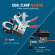 Buy Concealed Hinge Jig Precise 35mm Hinge Installation Tool Aluminum Alloy Steel with 2 Clamps for Mounting Furniture Cabinet Door Hinges