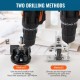 Buy Concealed Hinge Jig Precise 35mm Hinge Installation Tool Aluminum Alloy Steel with 2 Clamps for Mounting Furniture Cabinet Door Hinges