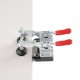 Buy Concealed Hinge Jig Precise 35mm Hinge Installation Tool Aluminum Alloy Steel with 2 Clamps for Mounting Furniture Cabinet Door Hinges