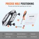 Buy Hinge Template 5x2 cm Lock Drill Template 18x5 cm