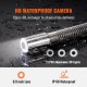 Buy Inspection Camera Drain Endoscope Camera 9" Screen with IP68 Waterproof 4500mAh Battery 12 Adjustable LEDs 120m Cable Card