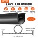 Buy Garage Door Seal 3m, Rubber Sealing Strip Rubber Width 10cm T-end to Prevent Penetration of Wind, Rain, Foil, Sectional and Tilt Door, Factory Warehouse