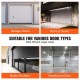 Buy Garage Door Seal 3m, Rubber Sealing Strip Rubber Width 10cm T-end to Prevent Penetration of Wind, Rain, Foil, Sectional and Tilt Door, Factory Warehouse