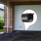 Buy Garage Door Seal 4.8m Rubber Sealing Gasket Width 10cm T-end to Prevent Penetration of Wind, Rain, Foil, Sectional and Tilt Door, Factory Warehouse